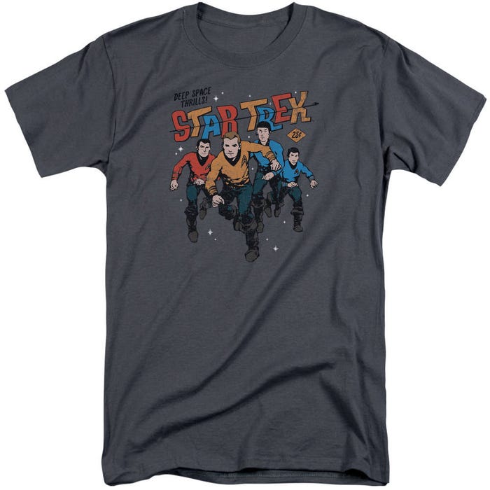 Star Trek Deep Space Thrills Tall T-Shirt