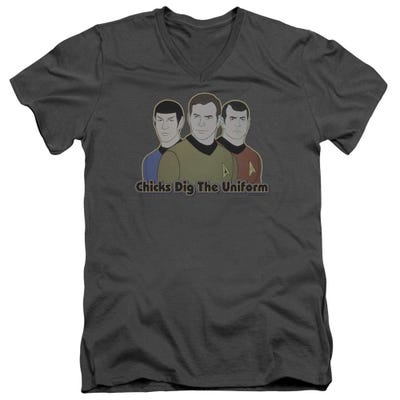 Star Trek Dig It V-Neck T-Shirt