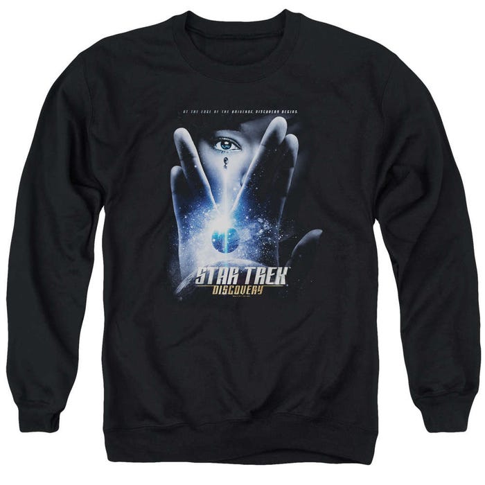 Star Trek Discovery Begins Space Sweatshirt