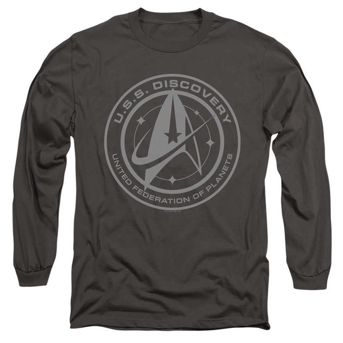 Star Trek Discovery Crest Long Sleeve Shirt