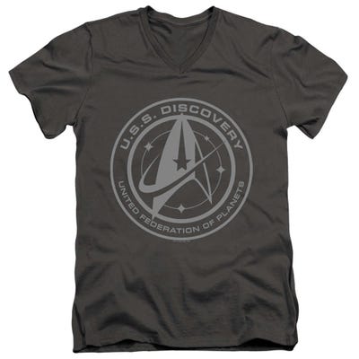 Star Trek Discovery Crest V-Neck T-Shirt