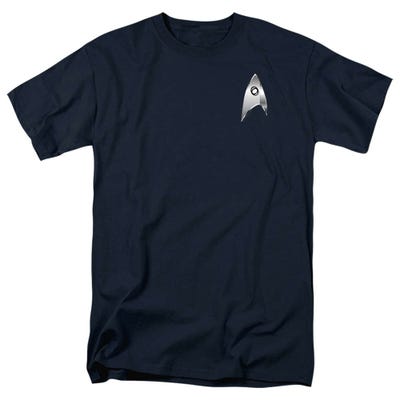 Star Trek Discovery Sciences Badge T-Shirt