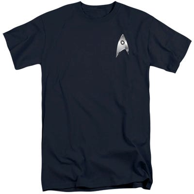 Star Trek Discovery Sciences Badge Tall T-Shirt
