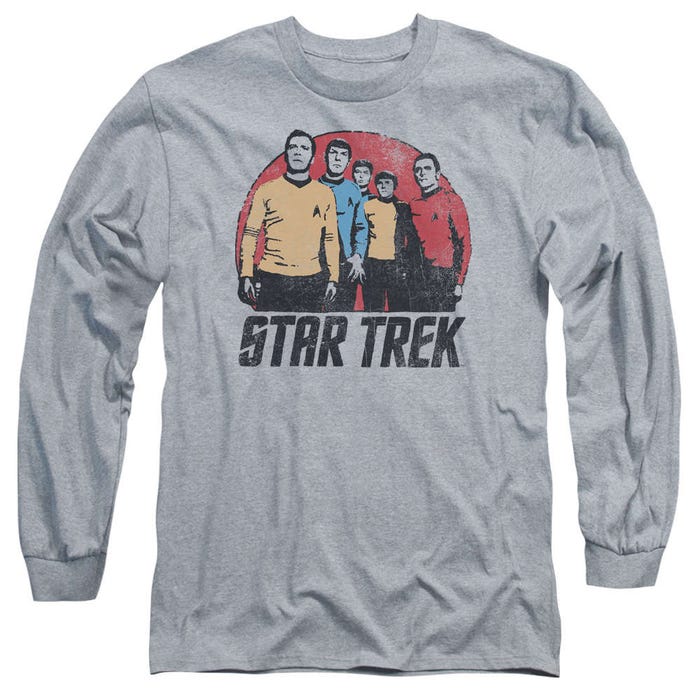 Star Trek Distressed Landing Party Long Sleeve Shirt
