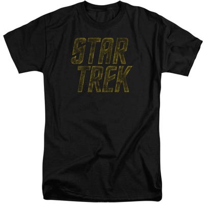 Star Trek Distressed Logo  Tall T-Shirt