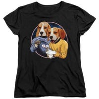 Star Trek Dogs Womens T-Shirt