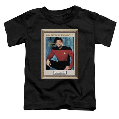 Star Trek Employee Of The Month Toddler T-Shirt