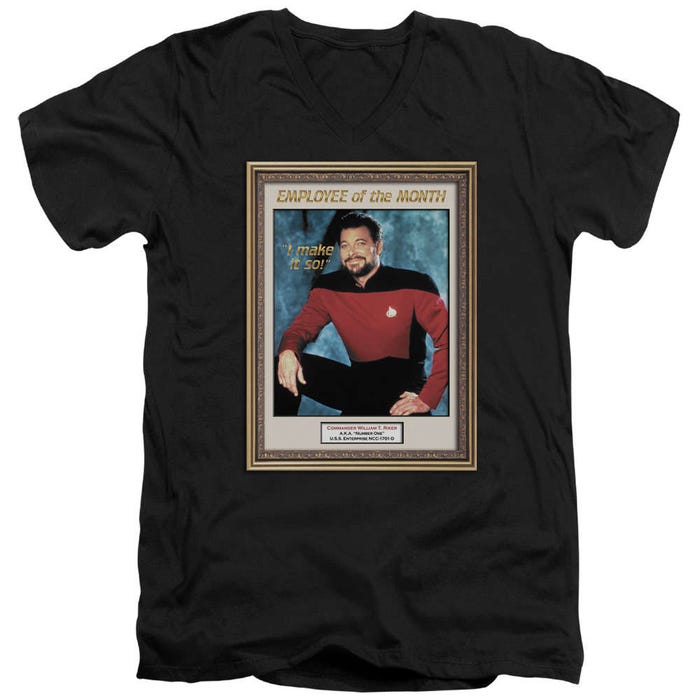 Star Trek Employee Of The Month V-Neck T-Shirt