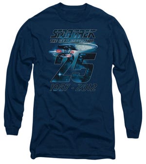 Star Trek Enterprise 25 Long Sleeve Shirt