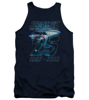 Star Trek Enterprise 25 Tank Top