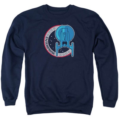 Star Trek Enterprise Patch Sweatshirt