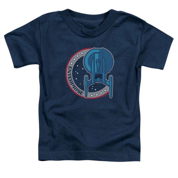 Star Trek Enterprise Patch Toddler T-Shirt