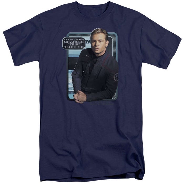 Star Trek: Enterprise Trip Tucker Tall T-Shirt