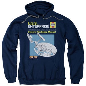 Star Trek Enterprise Workshop Manual Hoodie