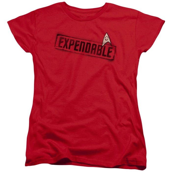 Star Trek Expendable Womens T-Shirt