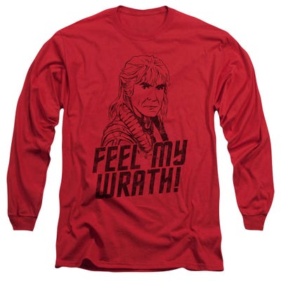 Star Trek Feel My Wrath Long Sleeve Shirt