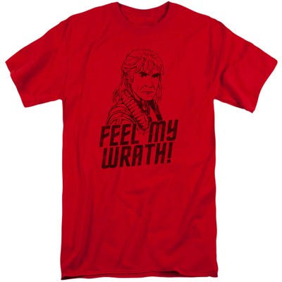 Star Trek Feel My Wrath Tall T-Shirt