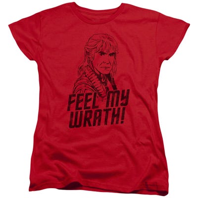 Star Trek Feel My Wrath Womens T-Shirt