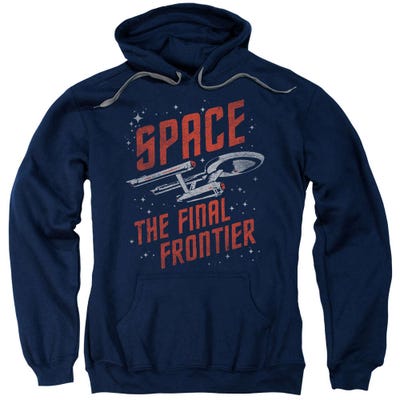 Star Trek Final Frontier Space Travel Hoodie