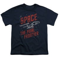 Star Trek Final Frontier Space Travel Kids T-Shirt