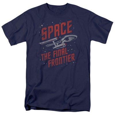 Star Trek Final Frontier Space Travel T-Shirt