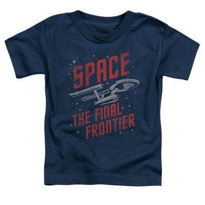 Star Trek Final Frontier Space Travel Toddler T-Shirt