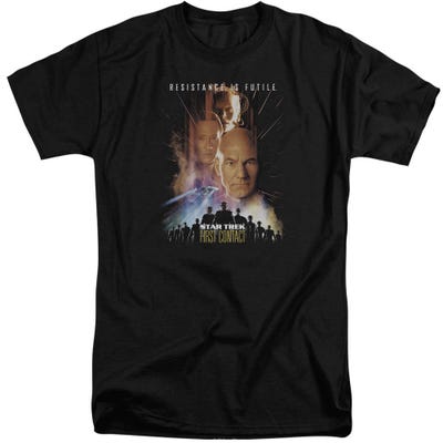 Star Trek First Contact Movie Tall T-Shirt