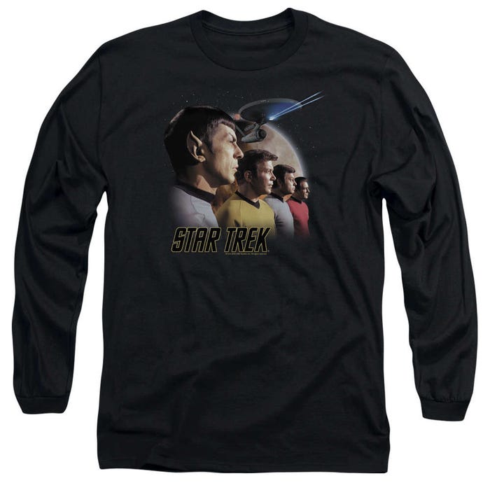 Star Trek Forward To Adventure Long Sleeve Shirt