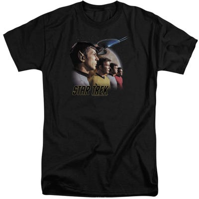 Star Trek Forward To Adventure Tall T-Shirt