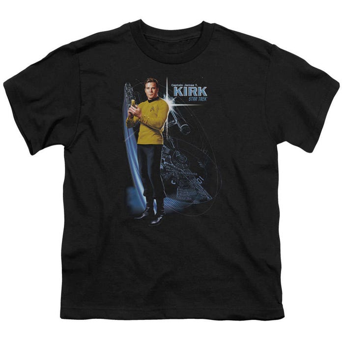 Star Trek Galactic Kirk Kids T-Shirt