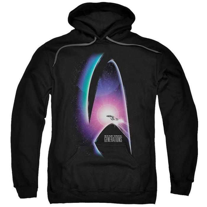Star Trek Generations Movie Hoodie