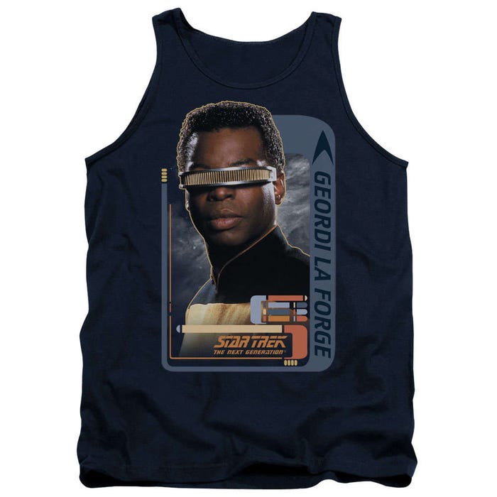 Star Trek Geordi La Forge Tank Top