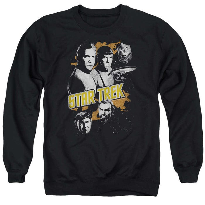 Star Trek Graphic Good Vs Evil Sweatshirt