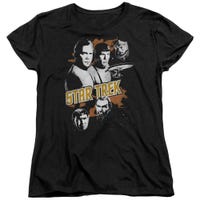 Star Trek Graphic Good Vs Evil Womens T-Shirt