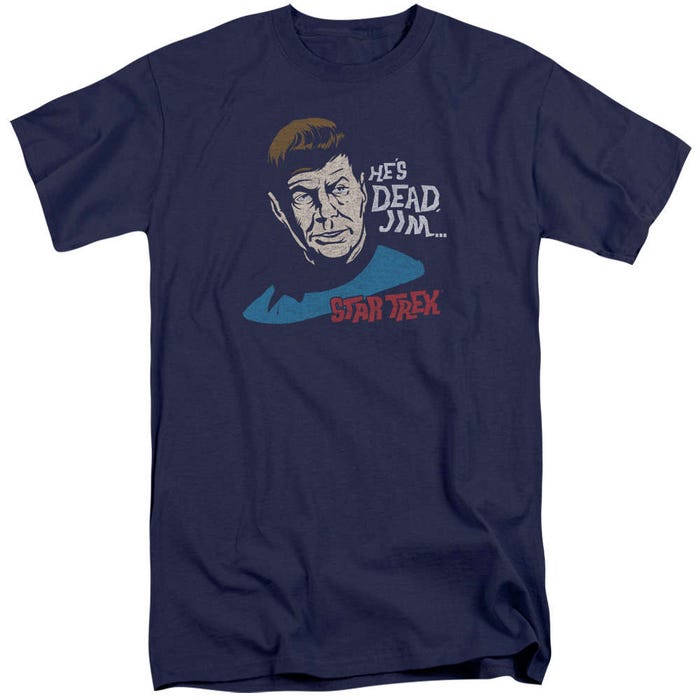 Star Trek He's Dead Jum Tall T-Shirt