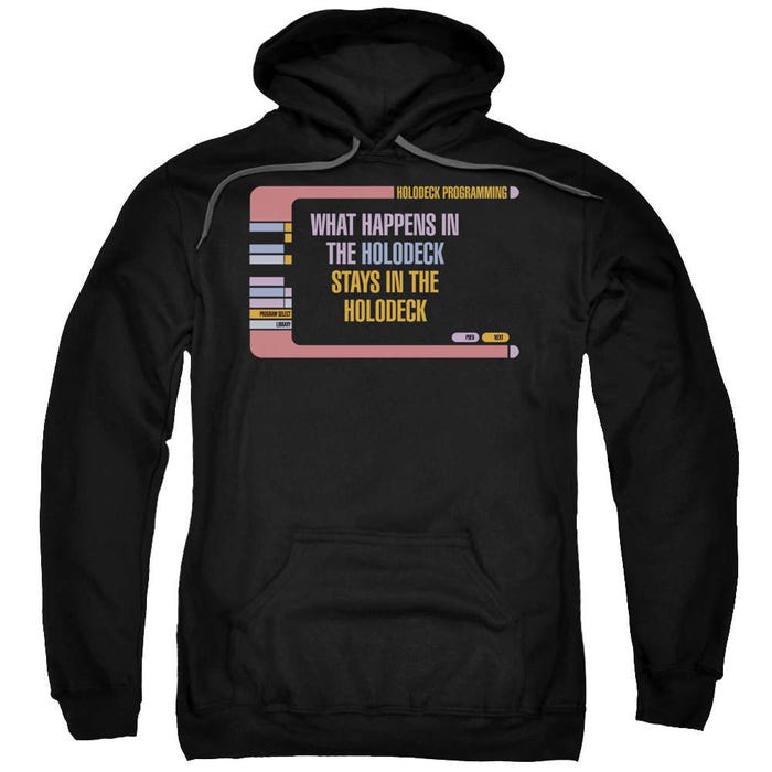 Star Trek Holodeck Secrets Hoodie