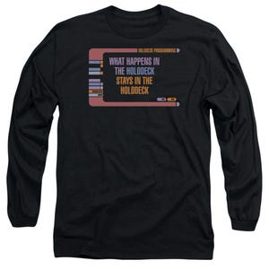 Star Trek Holodeck Secrets Long Sleeve Shirt