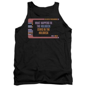 Star Trek Holodeck Secrets Tank Top