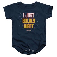 Star Trek I Just Boldy Went Baby Bodysuit