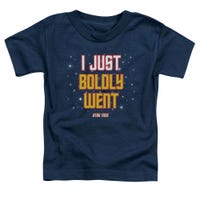 Star Trek I Just Boldy Went Toddler T-Shirt