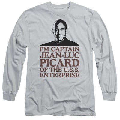 Star Trek I'm Captian Long Sleeve Shirt