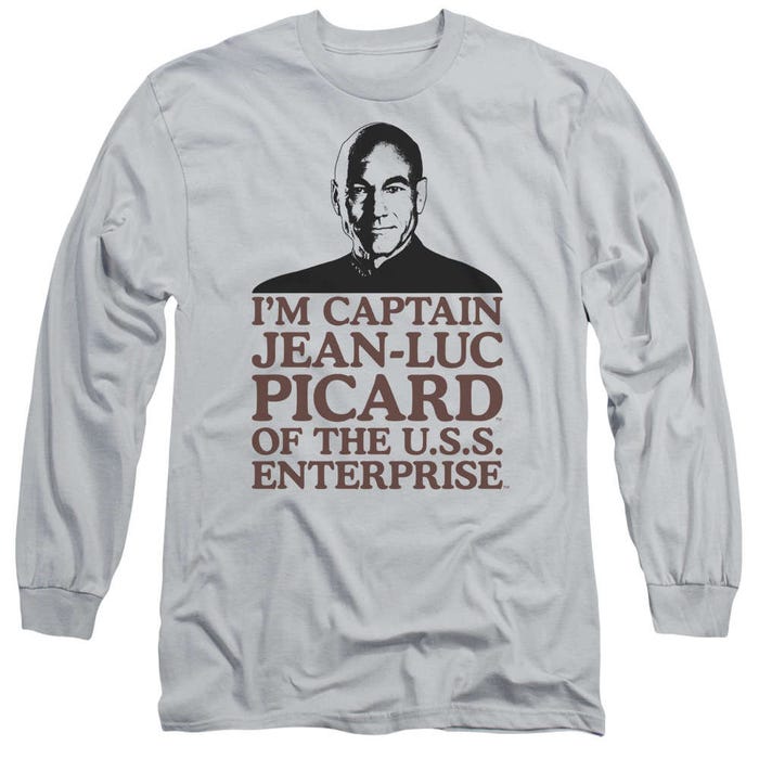 Star Trek I'm Captian Long Sleeve Shirt