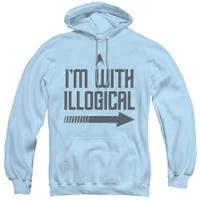 Star Trek I'm With Illogical Hoodie