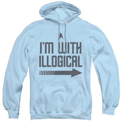 Star Trek I'm With Illogical Hoodie