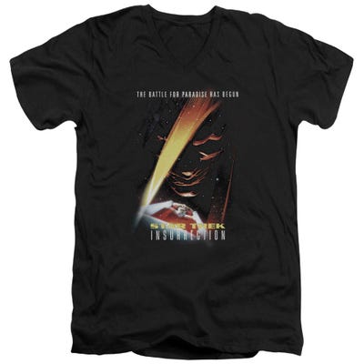 Star Trek Insurrection Movie V-Neck T-Shirt