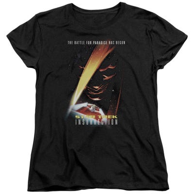 Star Trek Insurrection Movie Womens T-Shirt