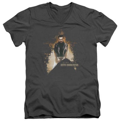 Star Trek Into Darkness Dark Villain V-Neck T-Shirt