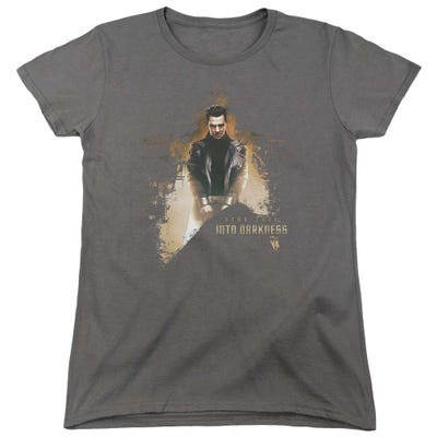 Star Trek Into Darkness Dark Villain Womens T-Shirt