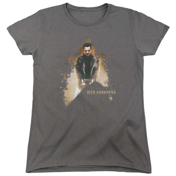 Star Trek Into Darkness Dark Villain Womens T-Shirt