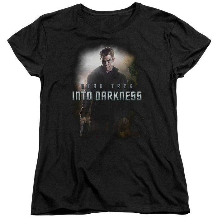 Star Trek Into Darkness Kirk Womens T-Shirt